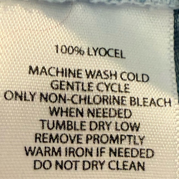 Beachlunchlounge Short Sleeve Blue and White Checkered Button Down in Size XS - Picture 6 of 6